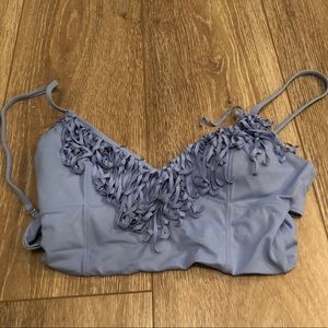 Victoria’s Secret bathing suit fringe top (S)